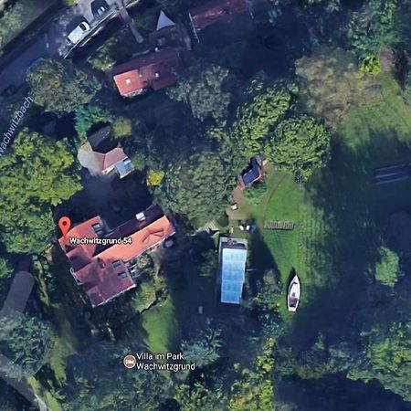 Villa Im Park Wachwitzgrund دريسدن المظهر الخارجي الصورة